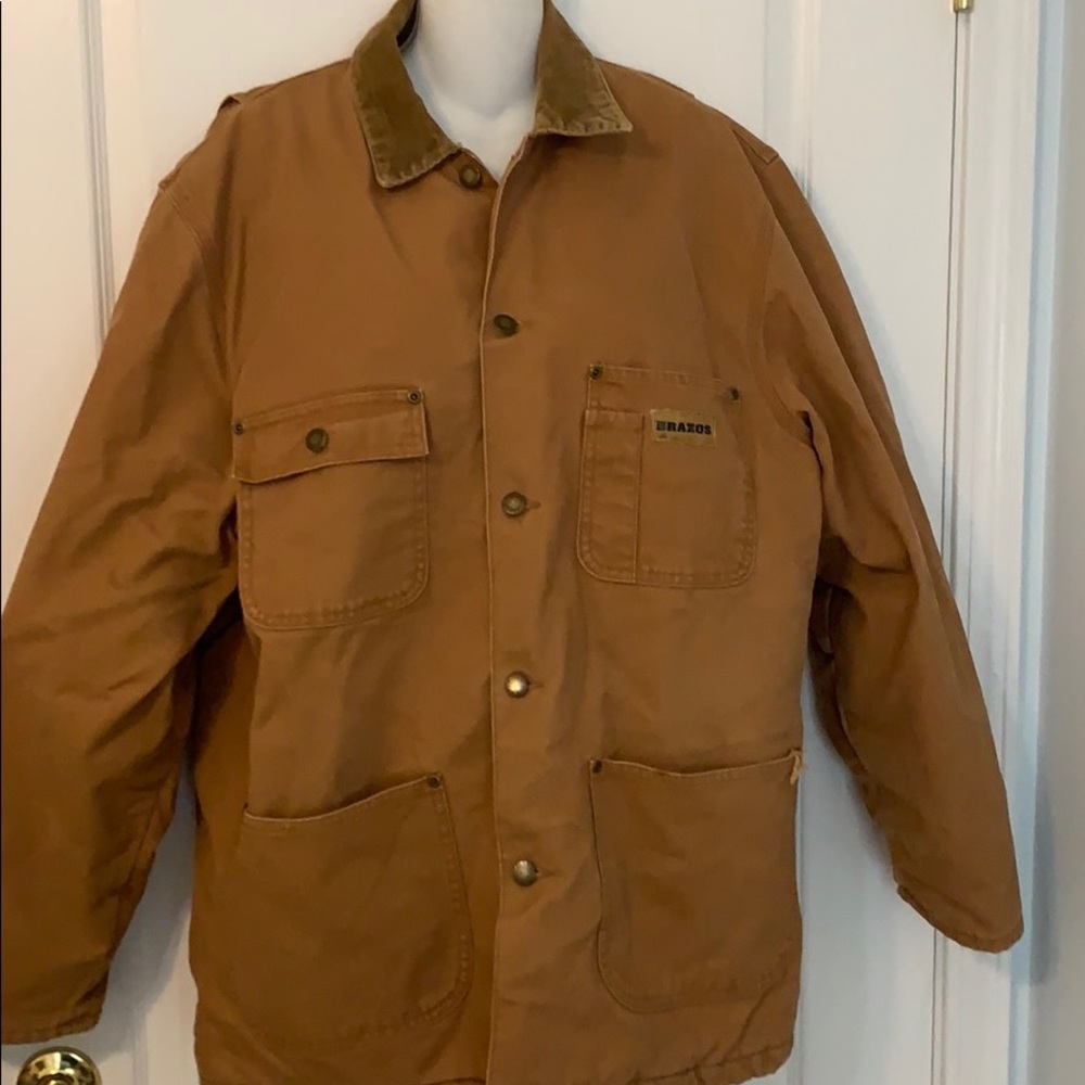 Men’s size Large Brazos Jacket Heavy Coat Brown